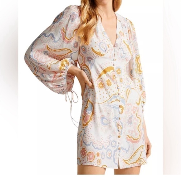 Ted Baker Thelia Exaggerated Sleeve Mini Dress - Picture 13 of 13